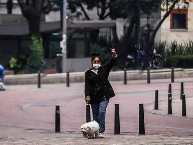 La principal medida de prevención es que las personas se queden en su casa los días que se requiere, esto se trata de mucha corresponsabilidad: Diego Molano. Foto: Colprensa