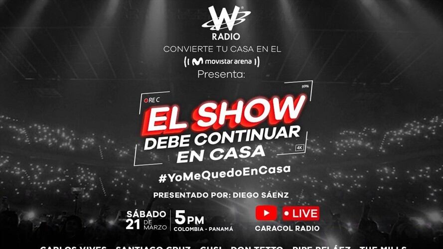 El concierto en casa está aquí, ¡no se lo pierda!. Foto: