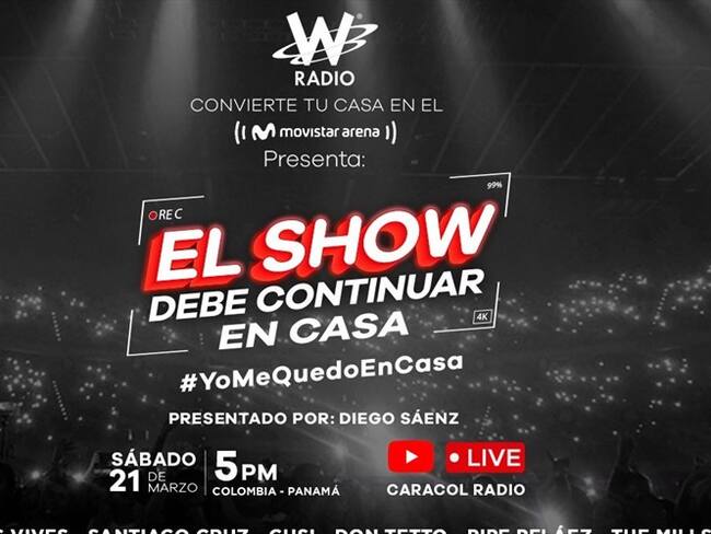 El concierto en casa está aquí, ¡no se lo pierda!. Foto: