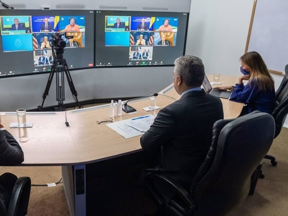 Duque propone condonar deudas a países que trabajen por proteger el medio ambiente