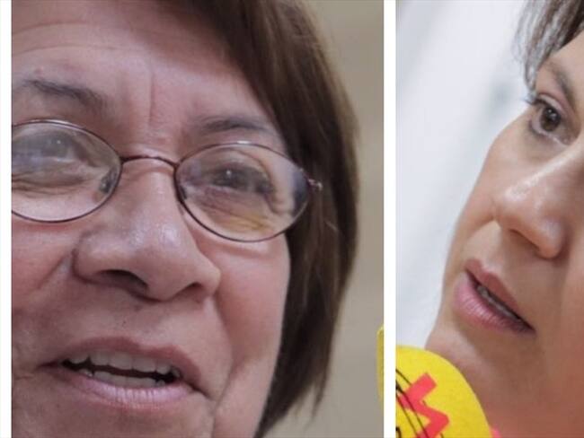 Las senadores Aída Avella y María del Rosario Guerra. Foto: La WCon Vicky Dávila