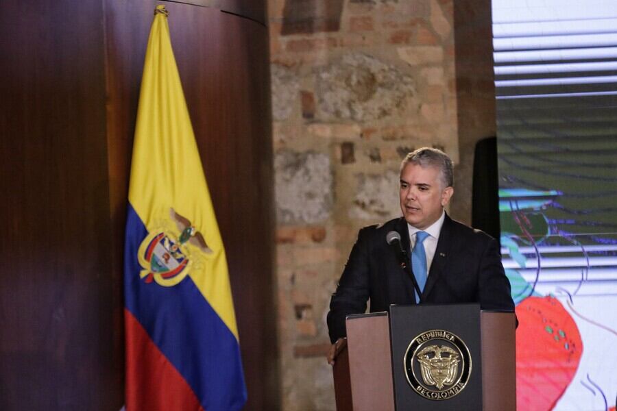 Iván Duque, presidente de Colombia.