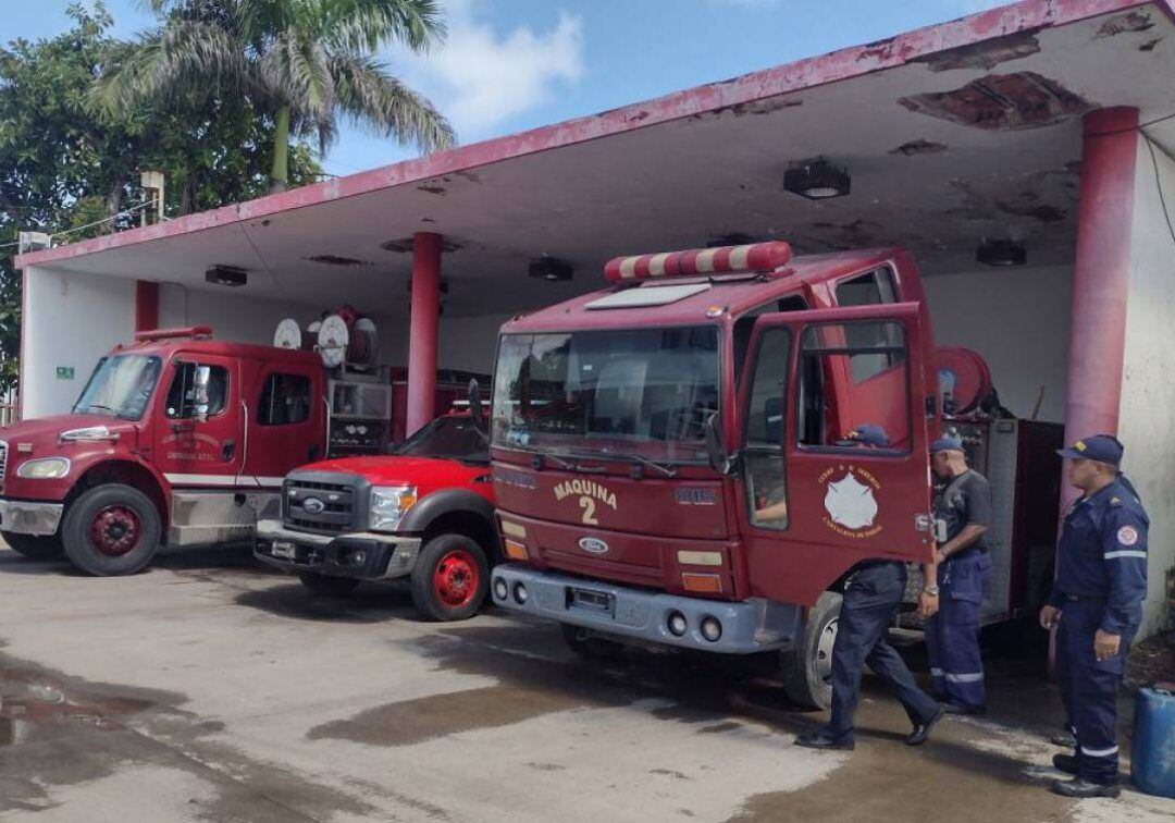 Estación de Bomberos El Limbo. Crédito: Caracol Radio.