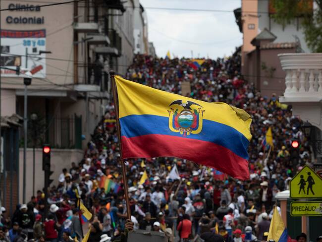 protestas en Quito de 2019. Jorge Ivan Castaneira Jaramillo