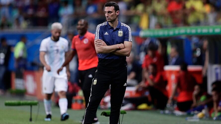 Scaloni: "La Copa para nosotros es como que todavía no empezó". Foto: Getty Images