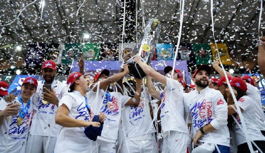 Titanes de Barranquilla, tetracampeón de la Liga Profesional de Baloncesto.