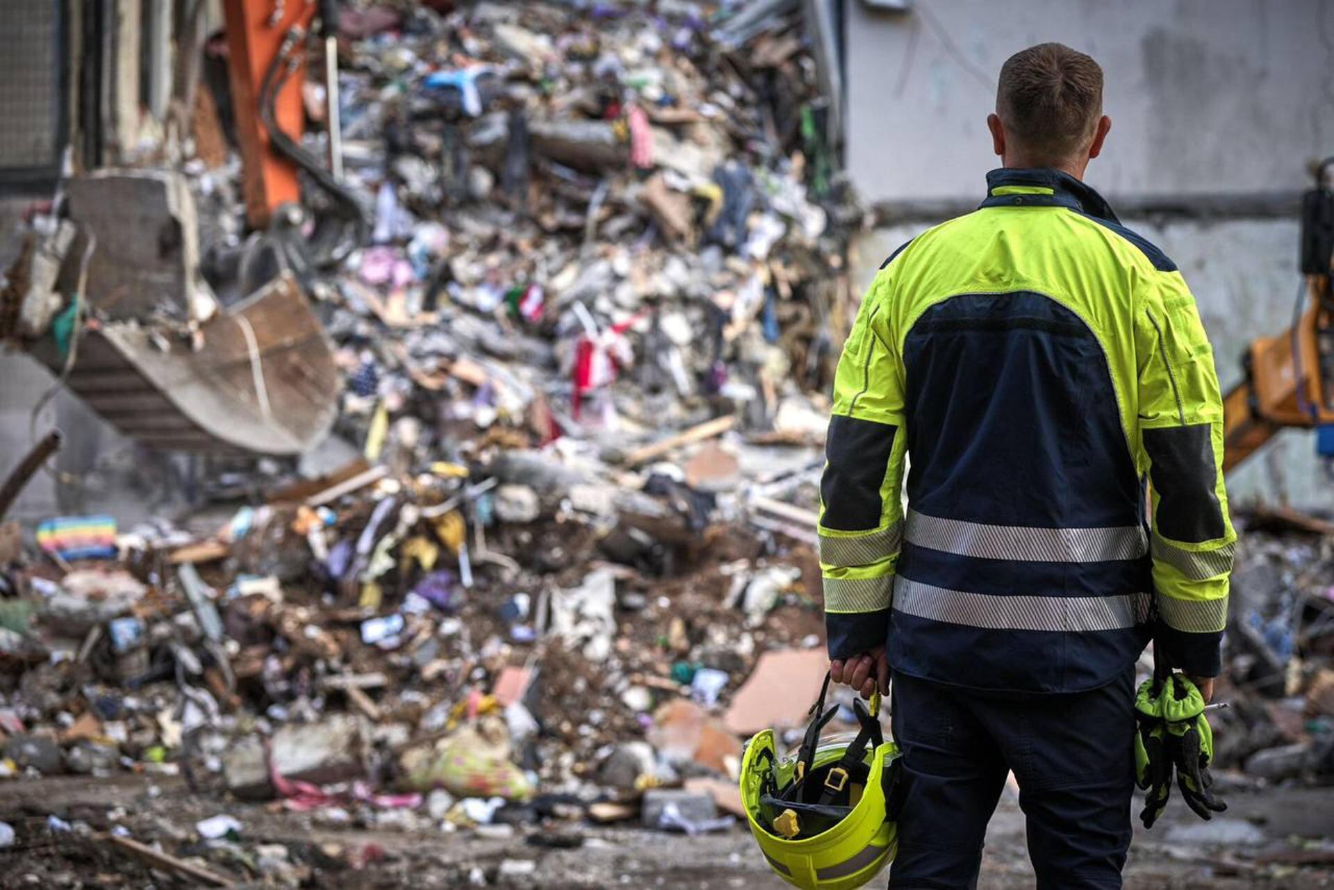 Bombardeos en Kiev, Ucrania. Foto: EFE/Zelenski vía Telegram