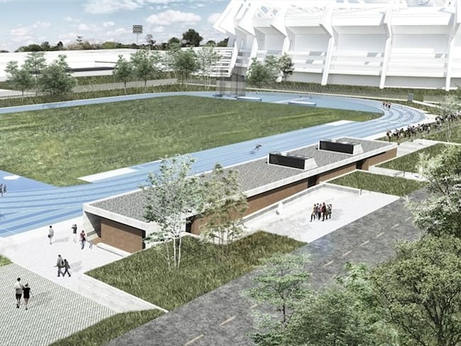 Hoy ponen la primera piedra del nuevo estadio de atletismo en Barranquilla. Foto: Alcaldía de Barranquilla