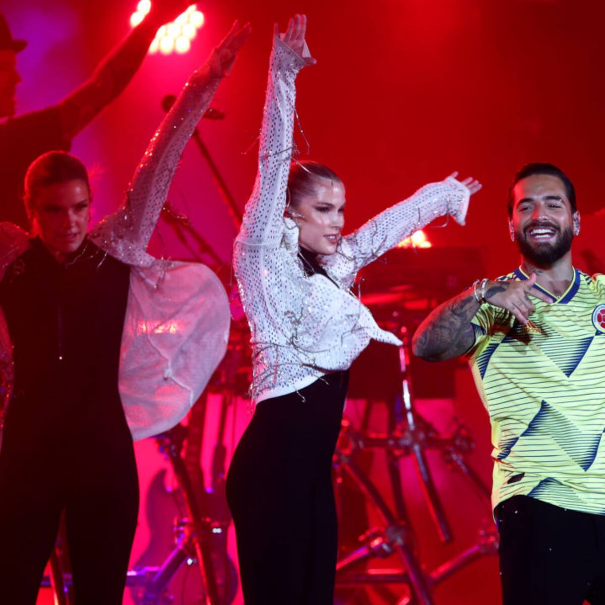 Fan Fest en Qatar arrancó con el sello colombiano de Maluma
