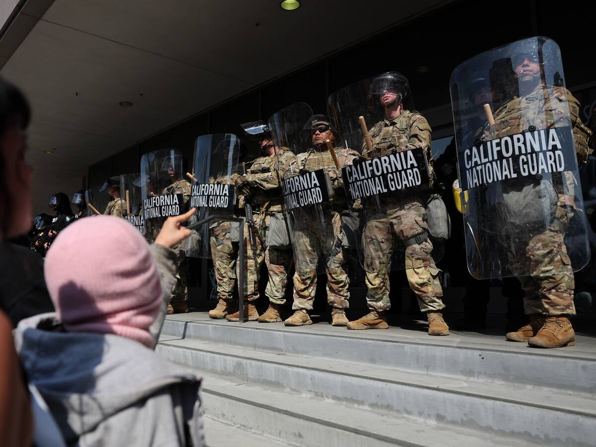 Tribunal bloqueó la orden de Trump de desplegar al Ejército de EE.UU. en Los Ángeles