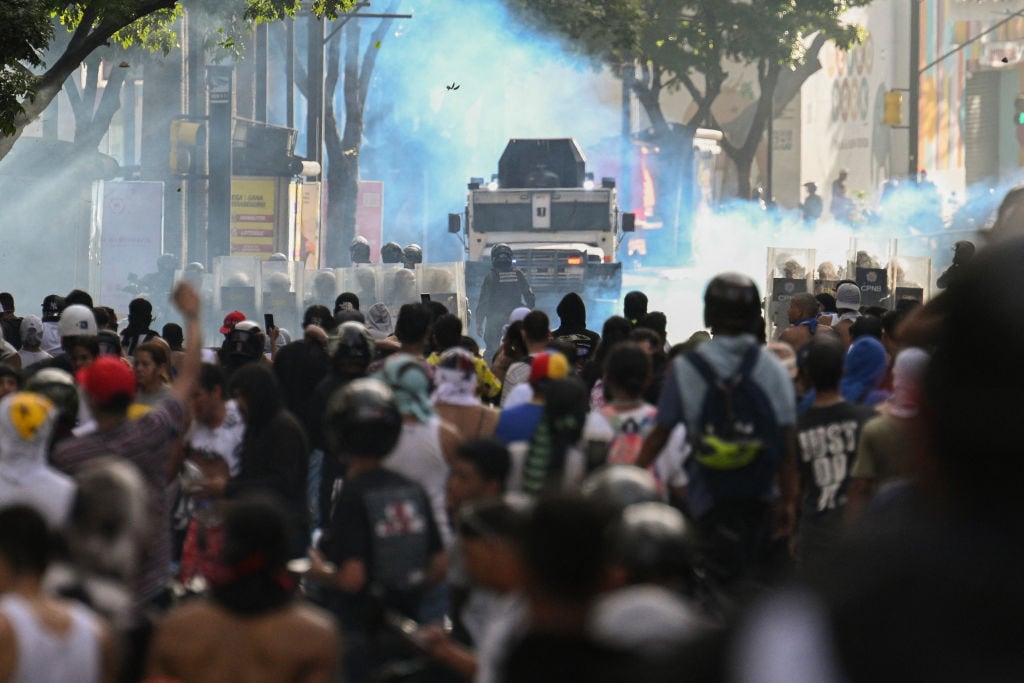 Protestas en Venezuela. I Foto: FEDERICO PARRA/AFP via Getty Images.