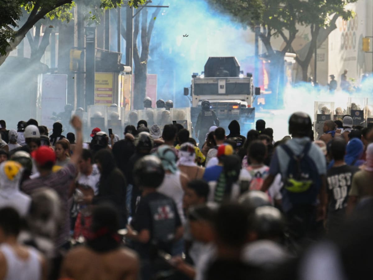 Más de 1.000 detenidos en Venezuela tras protestas contra el resultado de las elecciones