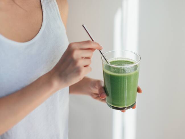 Imagen de referencia de jugos verdes. Foto: Getty Images