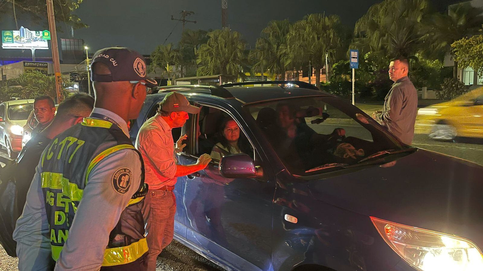 Operativos de tránsito en Cali. Foto. Alcaldía de Cali.