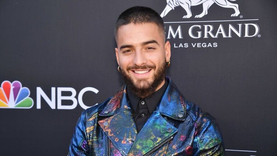 Cantante colombiano Maluma. Foto: Getty Images