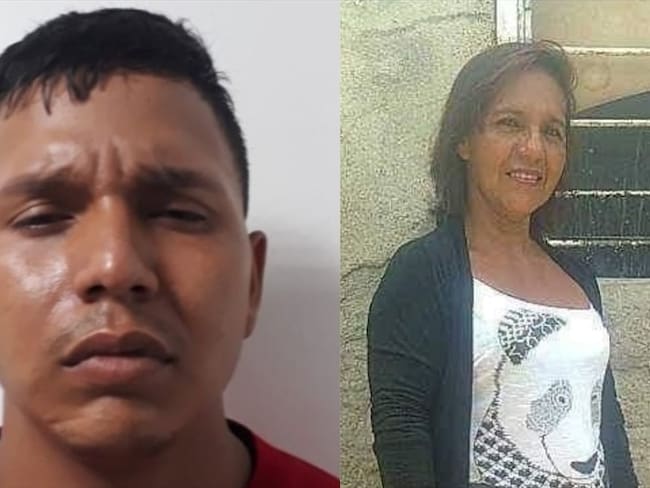 Rodire Jalin Hernández Estrada de 23 años y su madre Consuelo Estrada, de 55 años. Foto: Cortesía