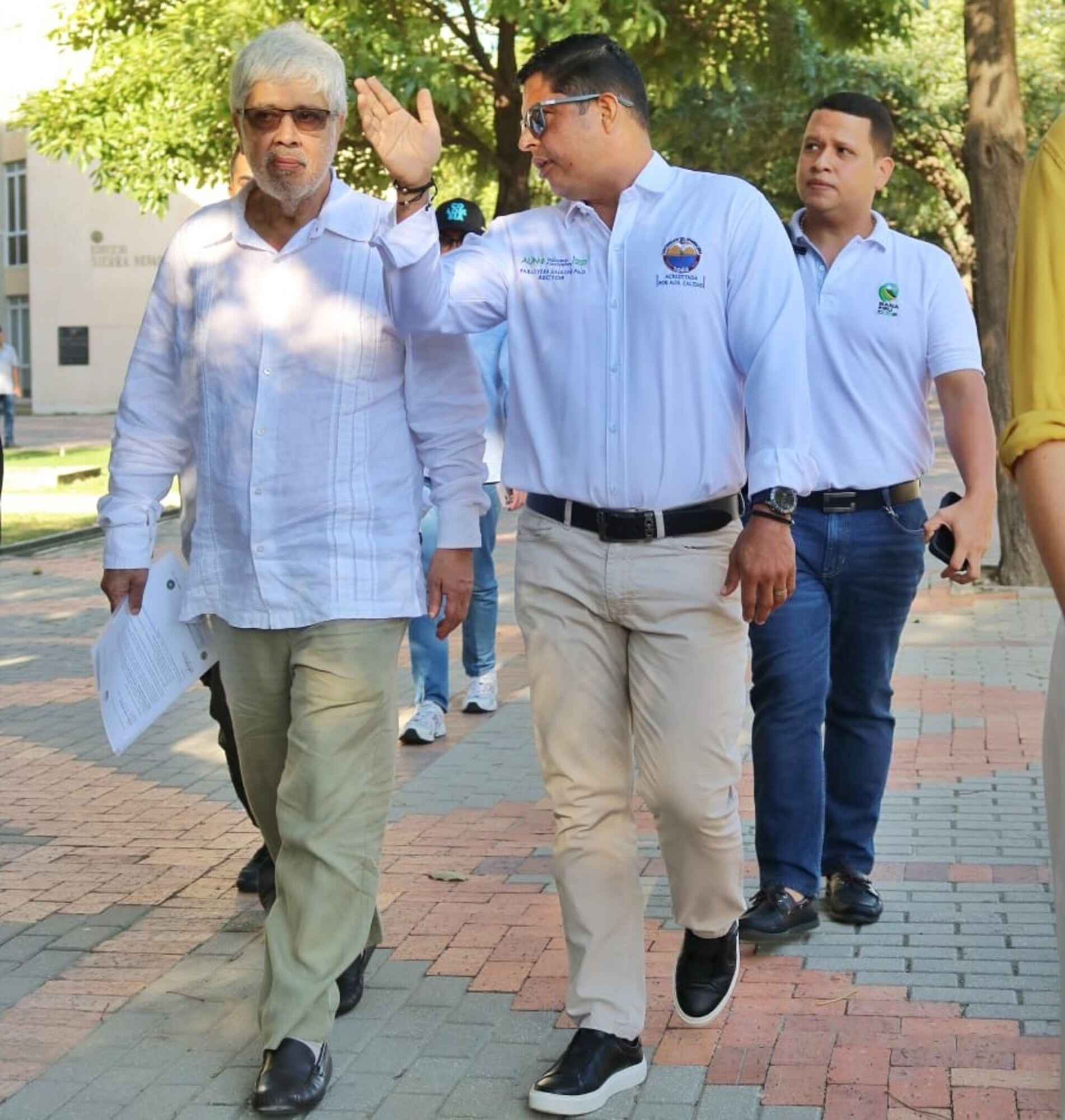Ministro de Comercio junto al rector de la Universidad del Magdalena/ Universidad del Magdalena 