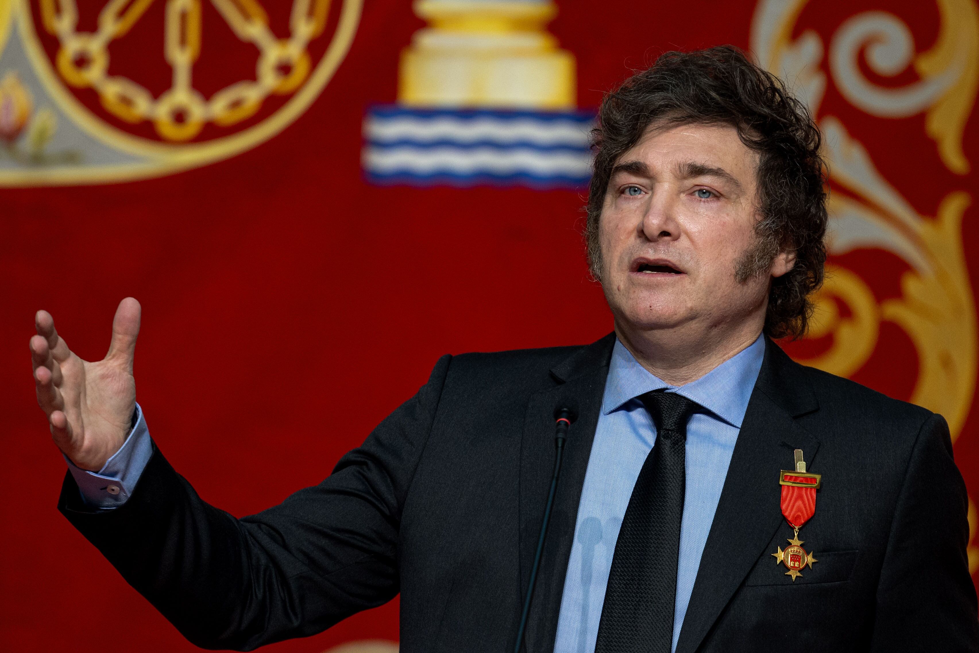 Javier Milei. EFE/ Daniel González