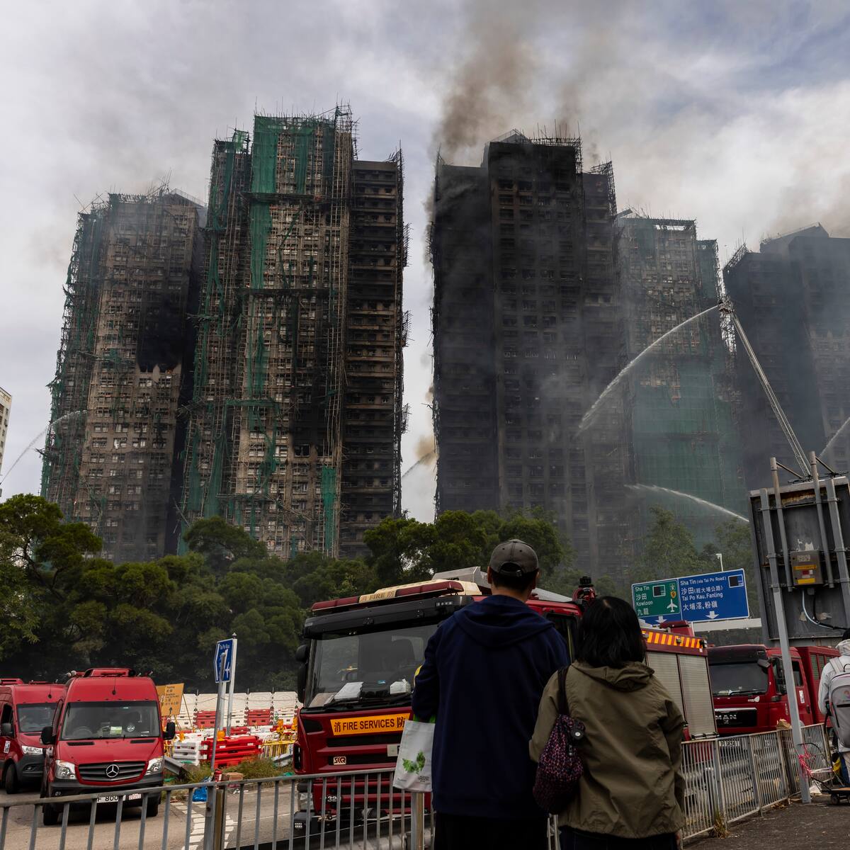 Ocho detenidos por el incendio en Hong Kong, anunció comisión anticorrupción