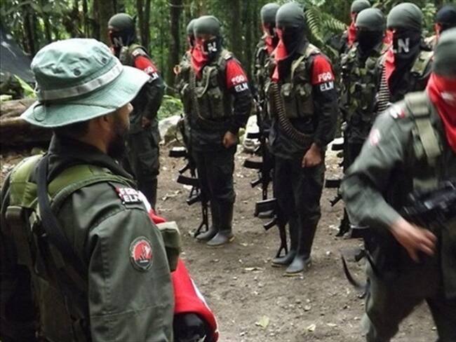 Guerrilla del Eln. Foto: Colprensa
