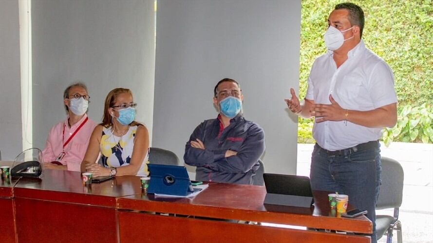 Alcalde de Girón. Foto: Alcaldía de Girón.