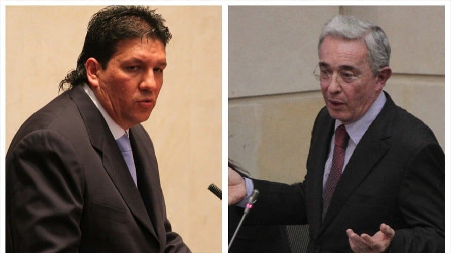 Exjefe paramilitar 'Diego Vecino' ofrece testimonio a la Corte sobre Uribe. Foto: Colprensa