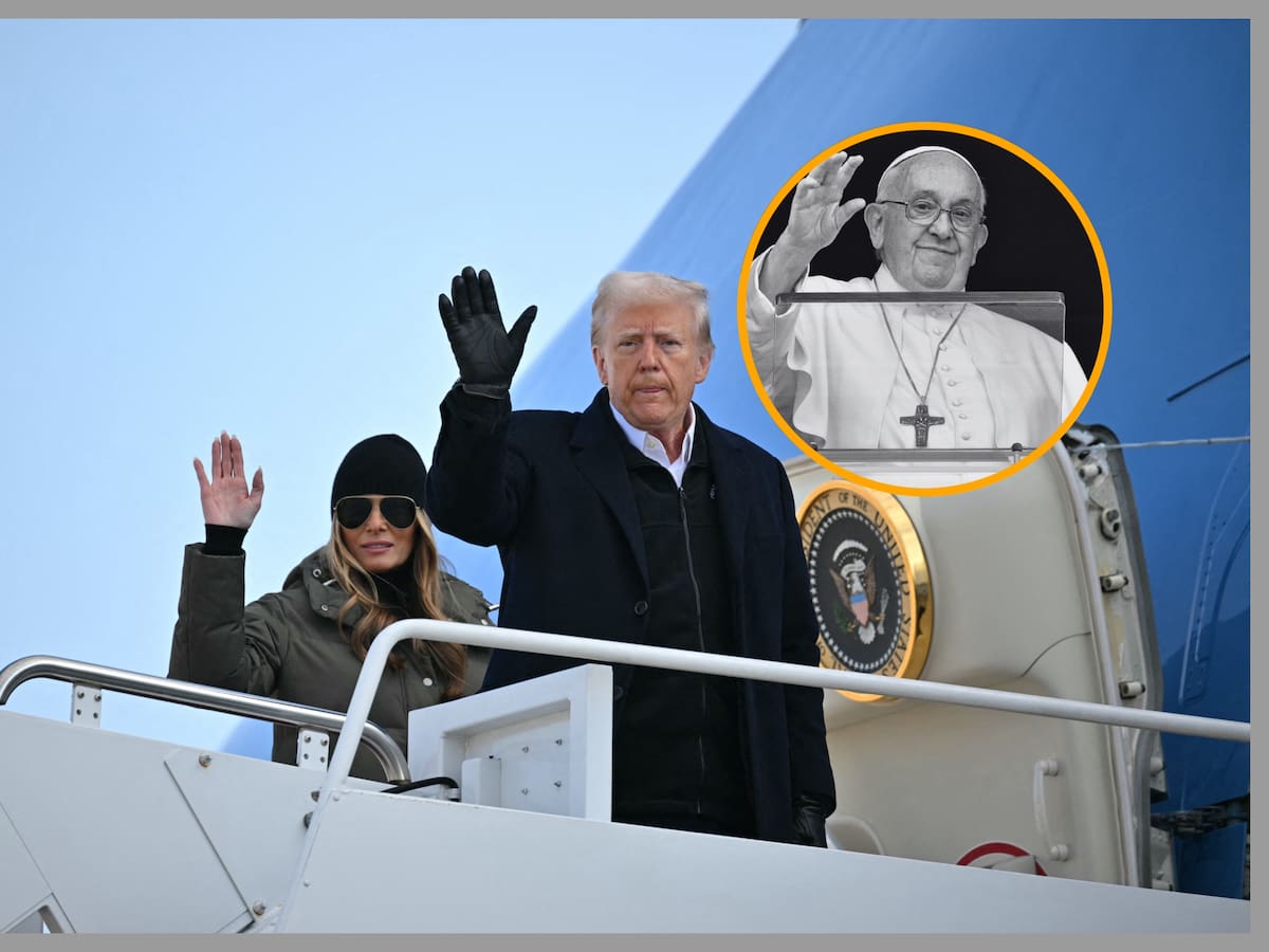 Donald Trump y su esposa Melania asistirán al funeral del papa Francisco