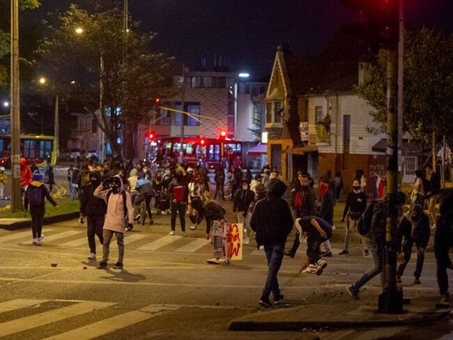 El Tribunal Administrativo de Cundinamarca señaló que es necesario un protocolo ‘exprés’ que garantice el respeto y control en las protestas del próximo 21 de octubre. Foto: Getty Images / SEBASTIÁN BARROS