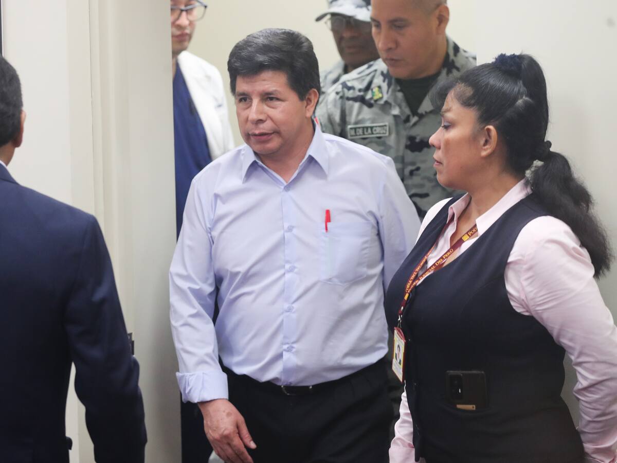 Pedro Castillo se declaró en huelga de hambre en rechazo al juicio por su fallido autogolpe