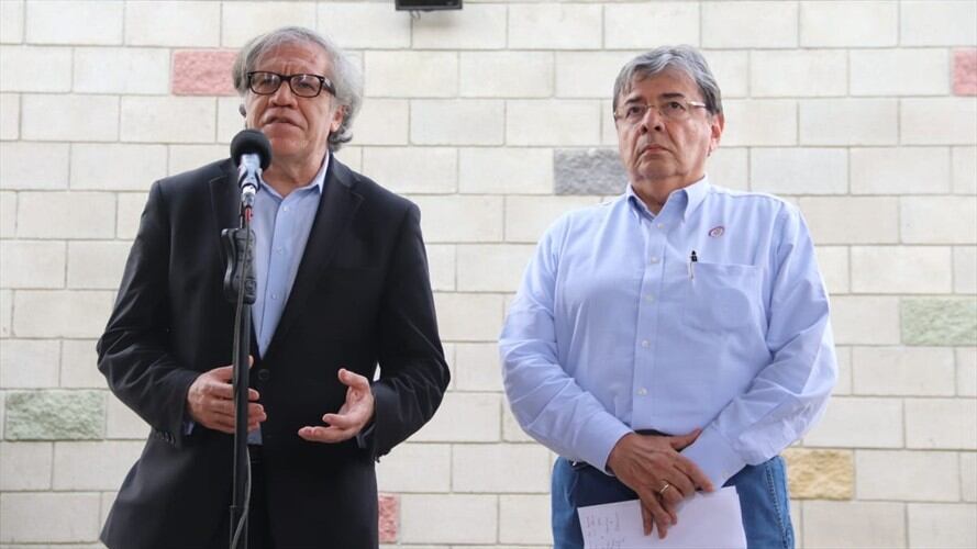 El secretario general de la OEA, Luis Almagro, situó en cuatro los muertos por los disturbios que se han presentado en la jornada de hoy. Foto: Cortesía.