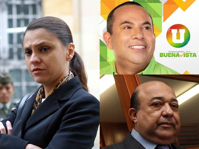 Zulema Jattin (Colprensa / Archivo), Félix Gutiérrez (campaña) y Jaime Torralvo Suárez (Colprensa / Juan Barrero)