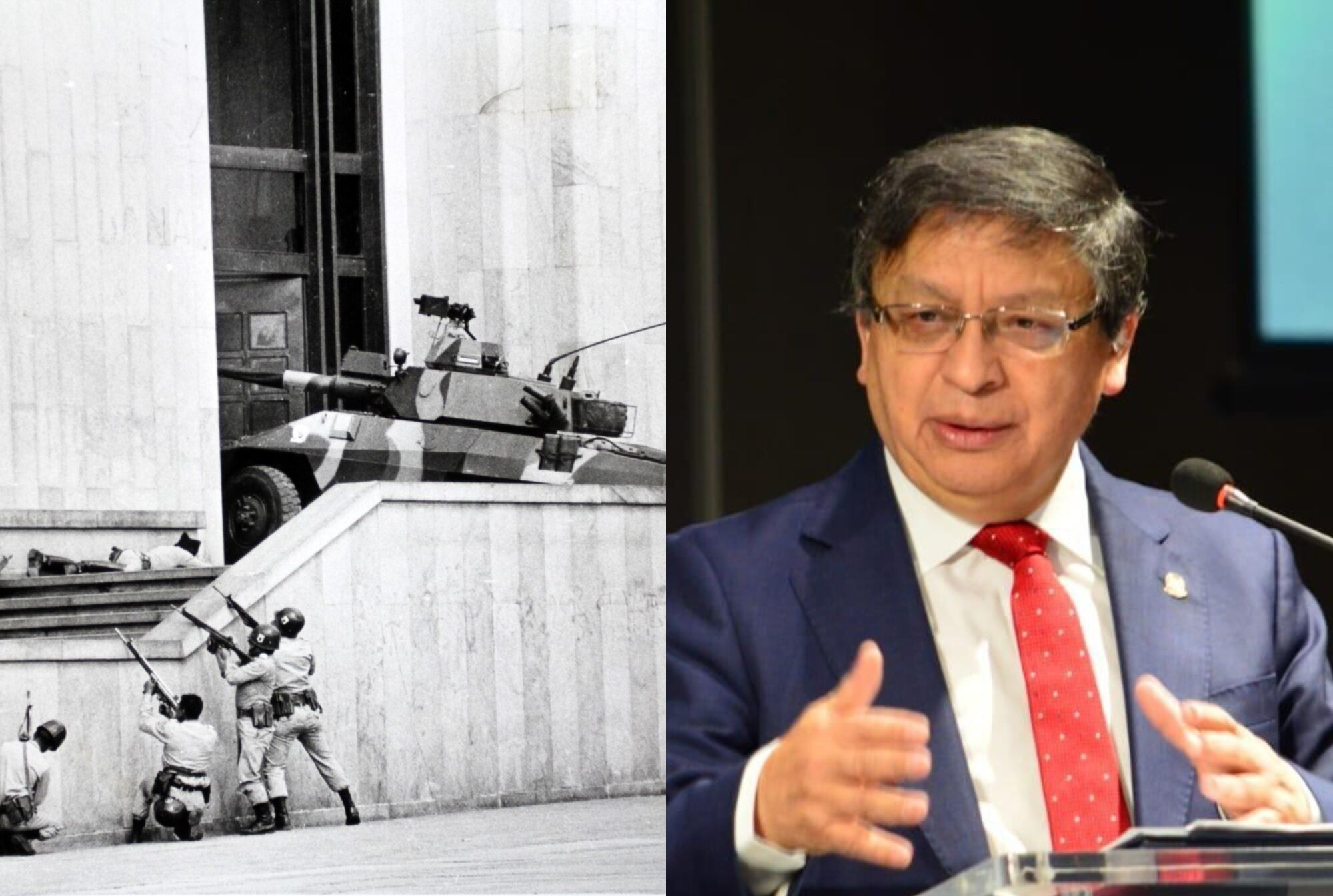 Toma al Palacio de Justicia y Jorge Ibáñez | Fotos: Colprensa