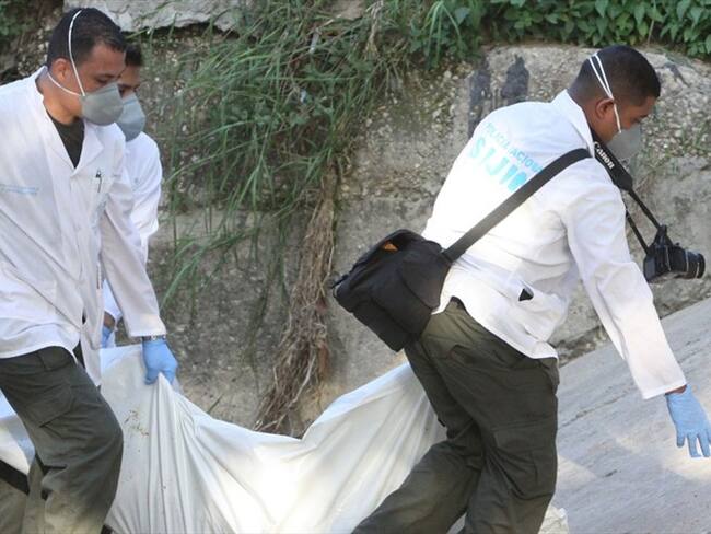 Las autoridades ordenaron el traslado del cuerpo de la menor hacia el casco urbano. Foto: Archivo Colprensa