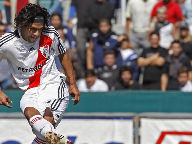 Falcao Garía volvería a River Plate en junio de 2021. Foto: ALEJANDRO PAGNI/AFP via Getty Images