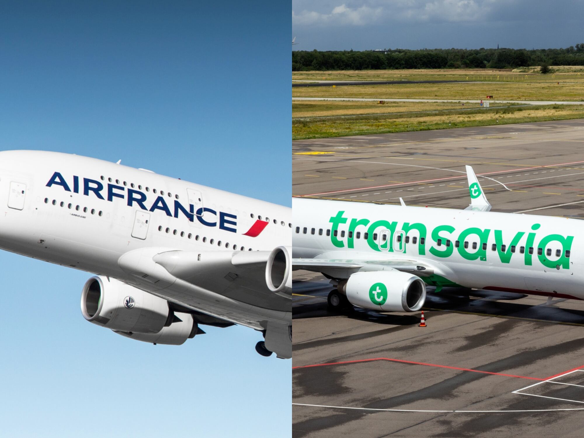 AirFrance y Transvia. I Fotos: Getty Images.