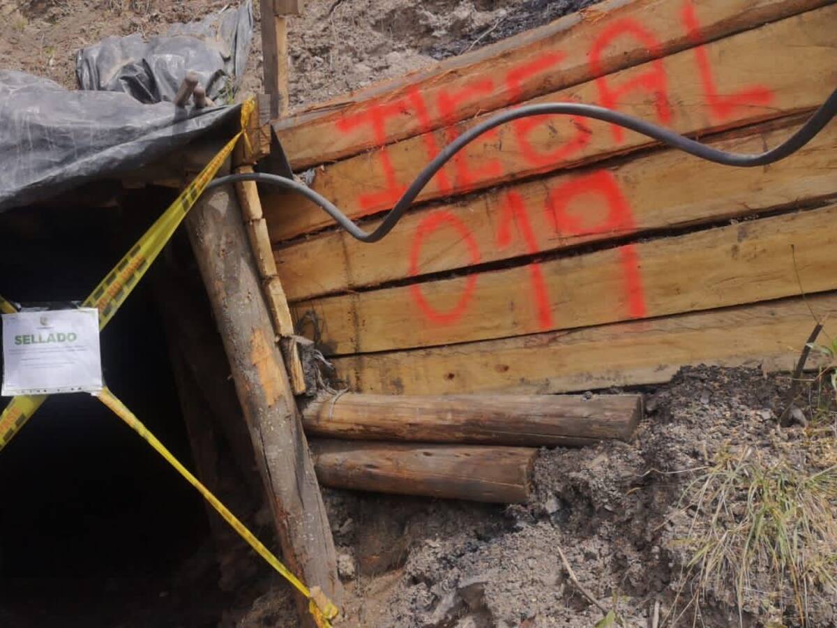A 20 aumentan cierres de bocaminas ilegales en el Páramo de Pisba en Boyacá