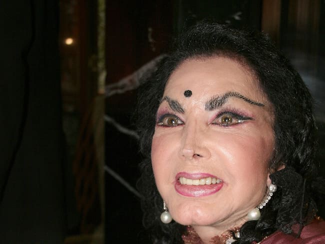 Exsenadora y actriz mexicana Irma Serrano. EFE/ Imelda Medina ARCHIVO