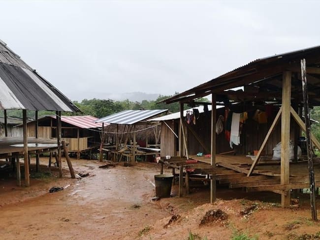 En la zona hace presencia una comisión de la Alcaldía Municipal y la Personería Municipal. Foto: Cortesía: Alcaldía de Bahía Solano