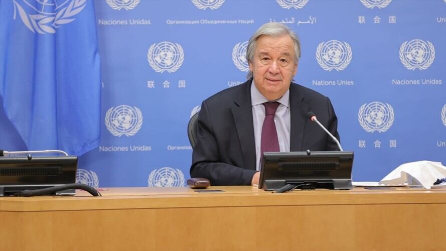 Los actuales compromisos "están lejos de ser suficientes" para limitar el aumento de la temperatura media del planeta a un máximo de 1,5 ºC: Guterres. Foto: Getty Images