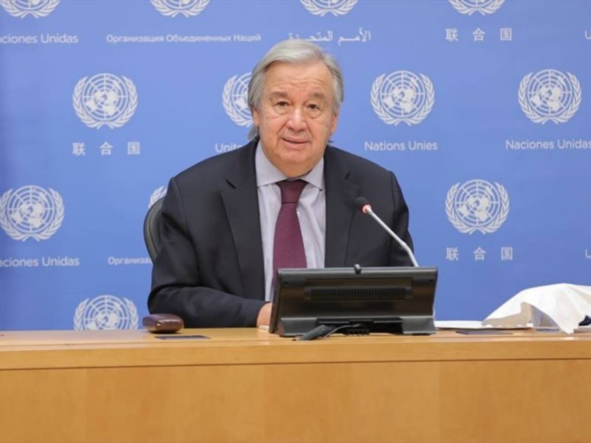 Antonio Guterres pide al mundo que se declare el "estado de emergencia climática"