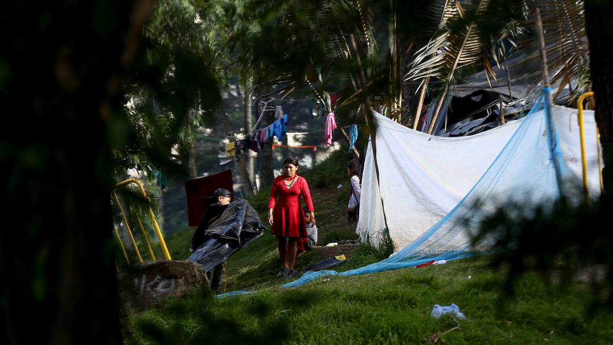 Más de 10 funcionarios de Bogotá resultaron lesionados en medio del retorno de indígenas emberá