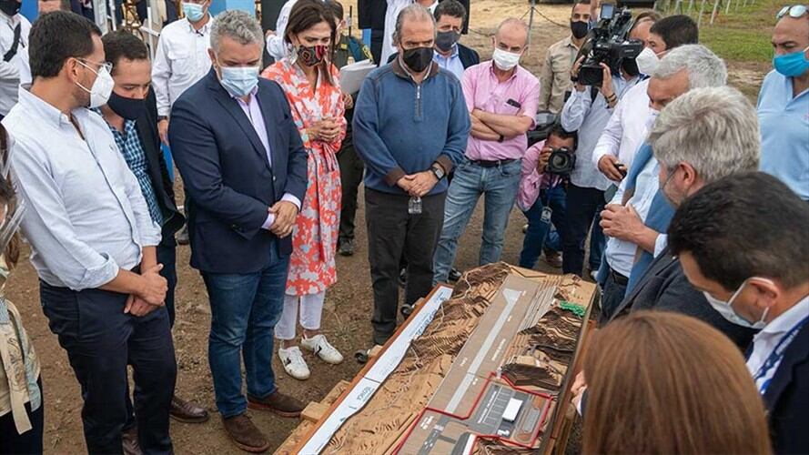 Duque destaca avances en el Aeropuerto del Café. Foto: Presidencia de la República
