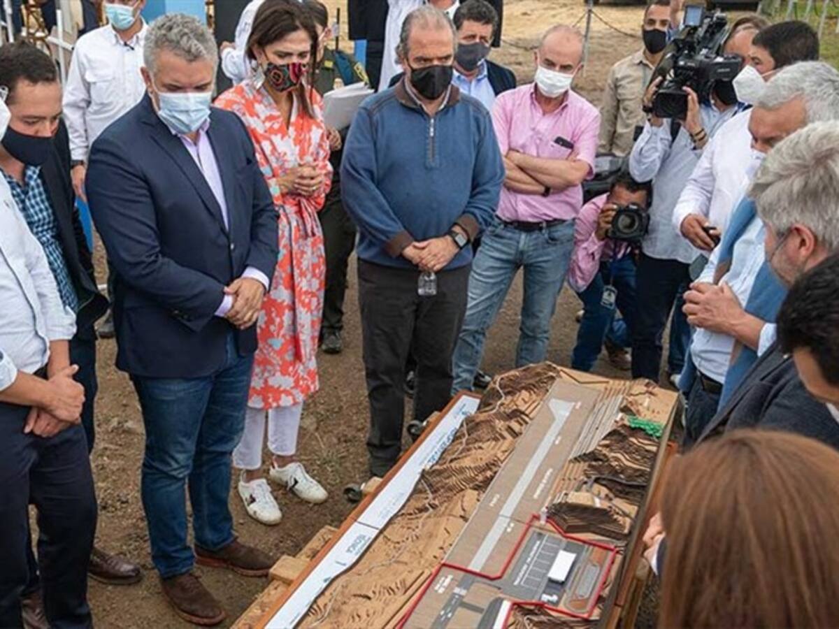 Duque destaca avances para la entrada en operación del Aeropuerto del Café en 2022