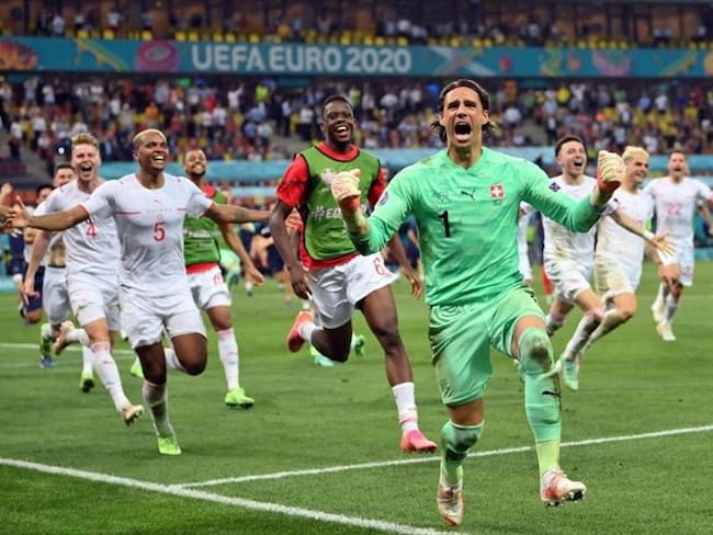 Clasificación de Suiza a octavos de final de la Eurocopa 2020. Foto: Getty Images / JUSTIN SETTERFIELD