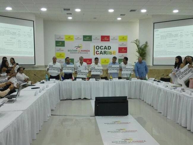 Gobernadores del Caribe piden intervenir Electricaribe. Foto: