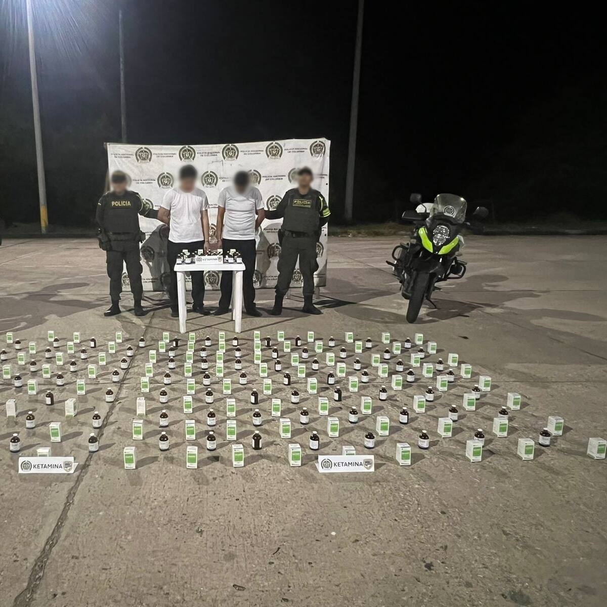 Córdoba: incautan más de 100 frascos de ketamina, anestésico usado para elaborar ‘tusi’