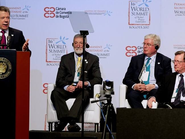 Juan Manuel Santos, presidente de la República. Foto: Agencia EFE