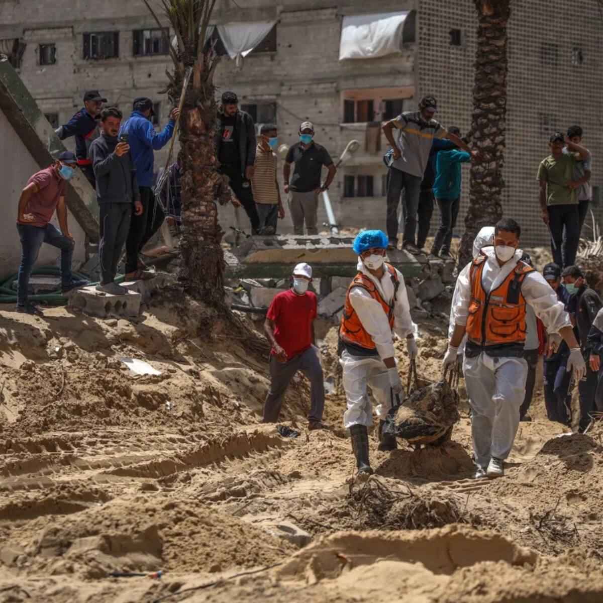 Colombia pide que se hagan investigaciones tras el hallazgo de fosas comunes en Gaza