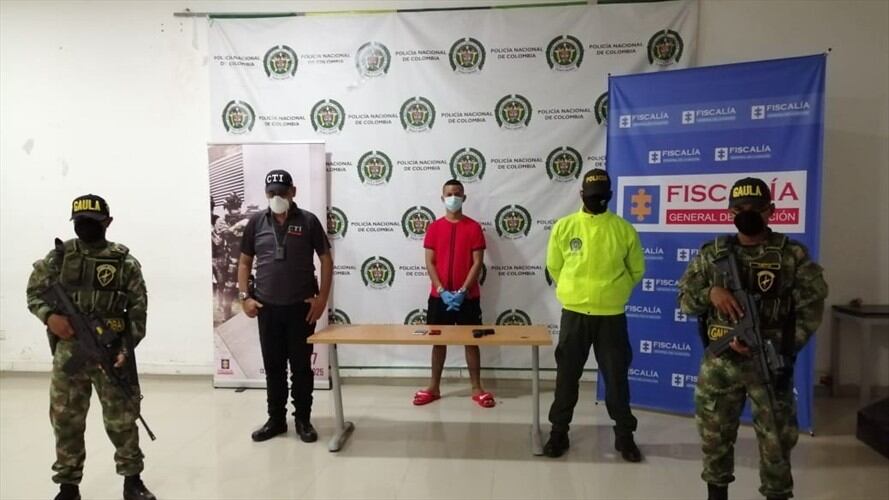 Al parecer sería responsable de once homicidios en estos municipios y la zona costanera del departamento. Foto: Cortesía