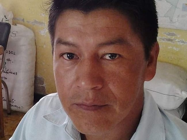 Fredy Güetio Zambrano de 51 años era un reconocido líder en su municipio. Foto: Cortesía